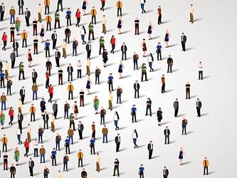 Big crowd of people illustration_crop